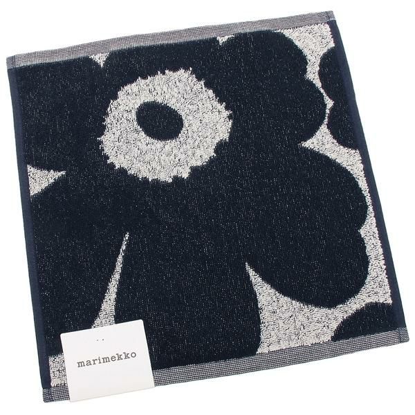 マリメッコ タオル MARIMEKKO 070528 851 UNIKKO MINI TOWEL ウニッコ ミニタオル 花柄 DARK BLUE 濃紺 マルチカラー