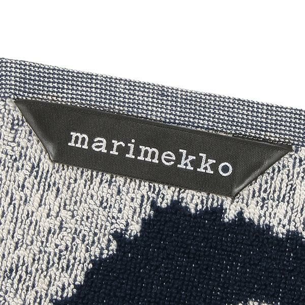 マリメッコ タオル MARIMEKKO 070528 851 UNIKKO MINI TOWEL ウニッコ ミニタオル 花柄 BLACK 黒 詳細画像