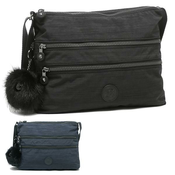 キプリング バッグ Kipling K Alvar アルバー レディース ショルダーバッグ 無地 紺 Axes