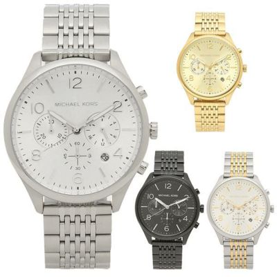 マイケルコース 時計 レディース メリック 44mm クロノグラフ クォーツ MICHAEL KORS