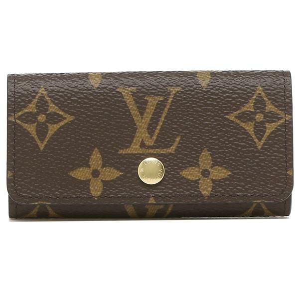 ルイヴィトン キーケース LOUIS VUITTON M69517 モノグラム ミュルティクレ4 4連 ブラウン 茶色 詳細画像