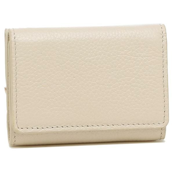 シーバイクロエ 財布 SEE BY CHLOE CHS19AP891349 24H LIZZIE TRIーFOLD リジー リッジー ミニ財布 レディース 三つ折り財布 無地 CEMENT BEIGE 詳細画像
