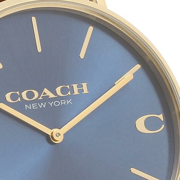 コーチ 時計 COACH 14602473 CHARLES チャールズ 41MM クォーツ メンズ腕時計 ウォッチ BROWN/BLUE 詳細画像