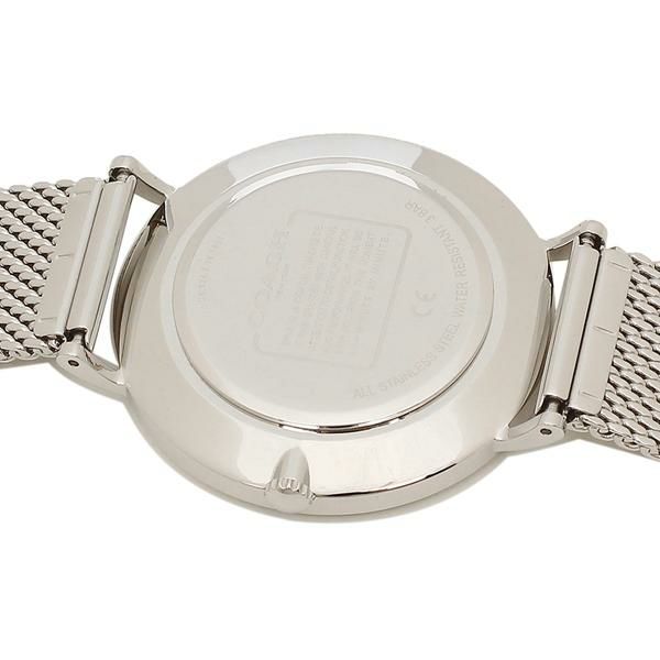 コーチ 時計 COACH 14602477 CHARLES チャールズ 41MM クォーツ メッシュ メンズ腕時計 ウォッチ BLACK 詳細画像