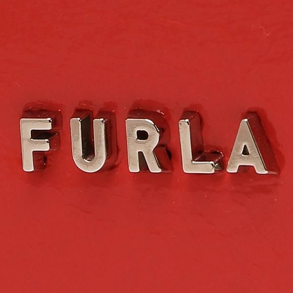 フルラ バッグ FURLA 1055817 BAGD W47 09A FURLA BLOCK MINI C/BODY CATENA ブロック ミニサイズ レディース ショルダーバッグ 無地 FUOCO H 詳細画像