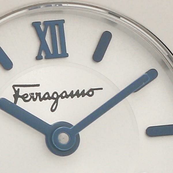 フェラガモ 時計 レディース ガンチーニ 22MM クォーツ ホワイトパール ブルー Salvatore Ferragamo SF4301620 詳細画像