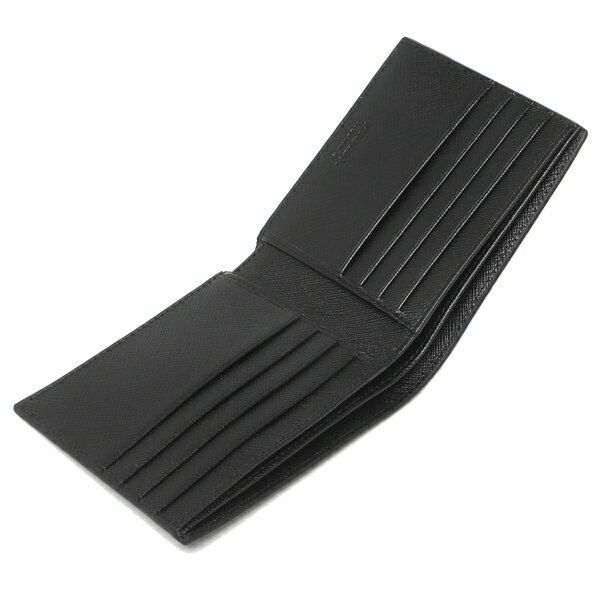 プラダ 二つ折り財布 サフィアーノ カードケース メンズ PRADA 2MO513 2MO738 2FJ6 QME QHH ZLP 詳細画像