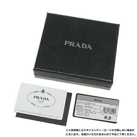プラダ 二つ折り財布 サフィアーノ カードケース メンズ PRADA 2MO513 2MO738 2FJ6 QME QHH ZLP 詳細画像