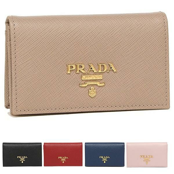 プラダ カードケース 名刺入れ サフィアーノ レディース PRADA 1MC122 QWA