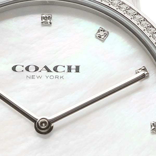 コーチ 時計 レディース オードリー 31MM クォーツ ホワイトパール シルバー COACH 14503358 詳細画像