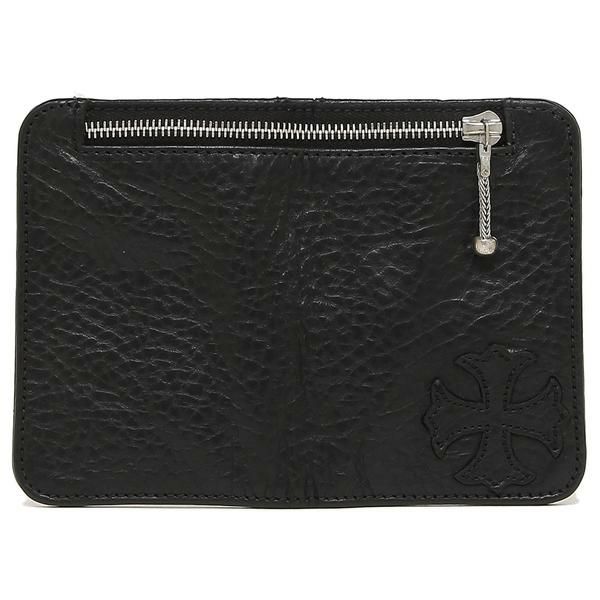 クロムハーツ 財布 CHROME HEARTS 116664 BLACK WLT BBY BANK ROBBER メンズ 二つ折り財布 無地 BLACK 黒 詳細画像