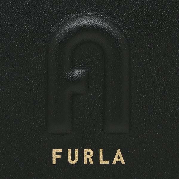 フルラ 財布 FURLA PDS7FRI E35000 O6000 FURLA RITA M ZIP AROUND リタ ミニ財布 ラウンドファスナー レディース 二つ折り財布 無地 NERO 黒 詳細画像