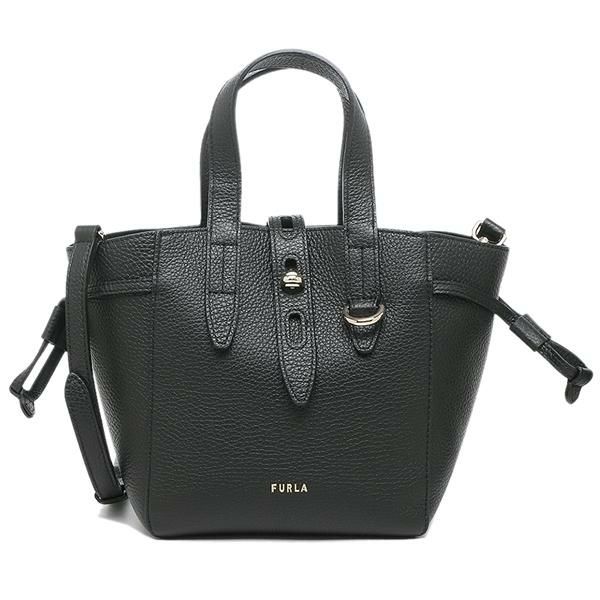 フルラ バッグ FURLA BASRFUA HSF000 O6000 FURLA NET MINI TOTE ネット レディース ハンドバッグ ショルダーバッグ 無地 NERO 黒 詳細画像