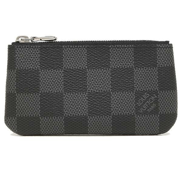 ルイヴィトン コインケース LOUIS VUITTON N60155 ダミエグラフィット ポシェットクレ メンズ 小銭入れ・コインケース グレー 詳細画像