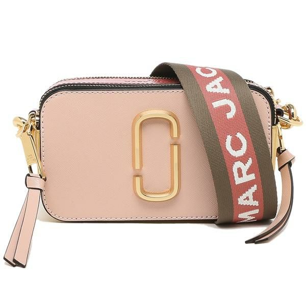 マークジェイコブス バッグ MARC JACOBS M0012007 666 SNAPSHOT レディース ショルダーバッグ 無地 NEW ROSE MULTI 詳細画像