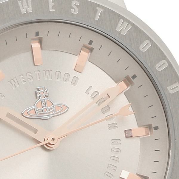 ヴィヴィアンウエストウッド 時計 VIVIENNE WESTWOOD VV228WGSL THE MALL36MM クォーツ レディース/メンズ 腕時計 ウォッチ シルバー/ピンクゴールド 詳細画像