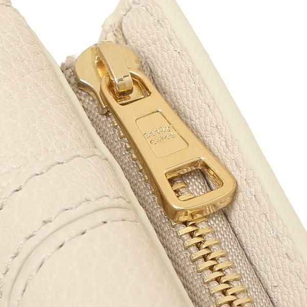 シーバイクロエ 財布 SEE BY CHLOE CHS20AP923305 24H HANA COMPACT WALLET ハナ ミニ財布 レディース 三つ折り財布 無地 CEMENT BEIGE 詳細画像