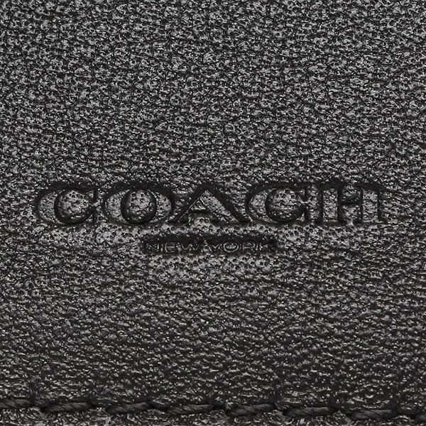 コーチ 三つ折り財布 シグネチャー ミニ財布 ブラウン メンズ COACH F77928 詳細画像