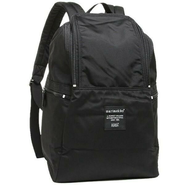 マリメッコ リュック バックパック メトロ ブラック メンズ レディース MARIMEKKO 039972 999 詳細画像