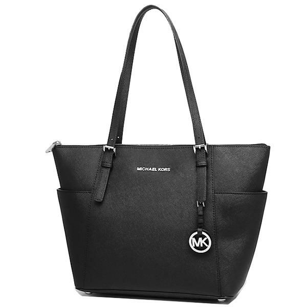 マイケルコース バッグ レディース MICHAEL KORS 30F2STTT8L 001 JET SET ITEM EW TZ TOTE トートバッグ BLACK 詳細画像