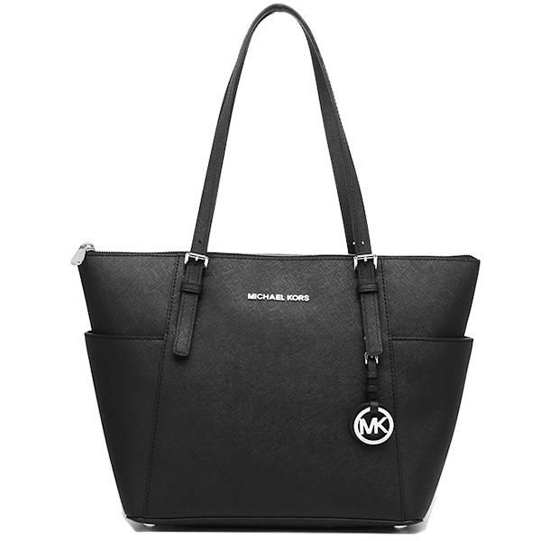 マイケルコース バッグ レディース MICHAEL KORS 30F2STTT8L 001 JET SET ITEM EW TZ TOTE トートバッグ BLACK 詳細画像