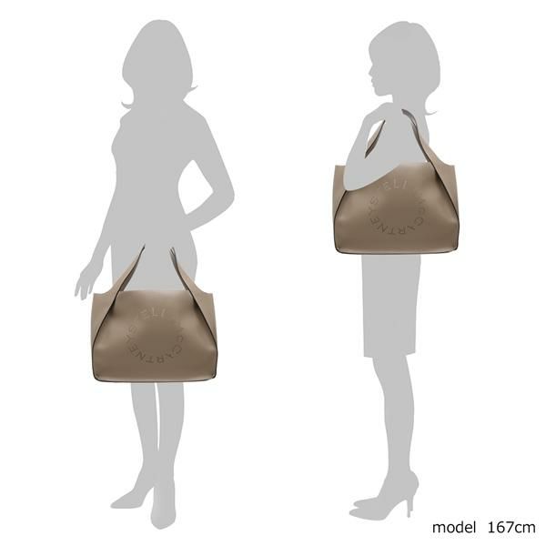 ステラマッカートニー バッグ STELLA McCARTNEY 502793 W8542 2800 ロゴ LOGO TOTE TOTE ECO SOFT レディース トートバッグ 無地 MOSS A4対応 詳細画像