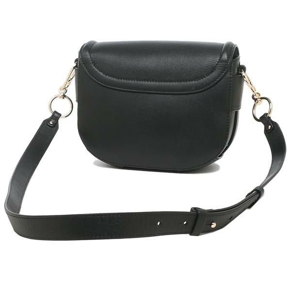 シーバイクロエ バッグ SEE BY CHLOE CHS19WSA29388 001 MARA SHOULDER BAG レディース ショルダーバッグ 無地 BLACK 黒 詳細画像