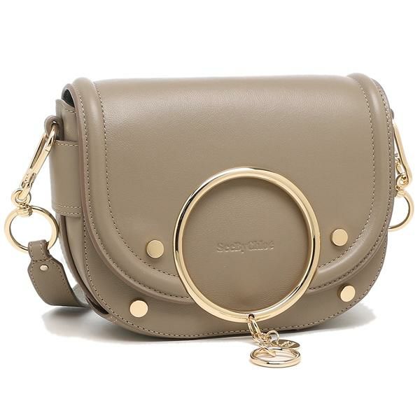 シーバイクロエ バッグ SEE BY CHLOE CHS19WSA29388 23W MARA SHOULDER BAG レディース ショルダーバッグ 無地 MOTTY GREY