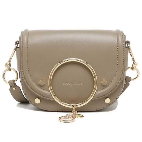 シーバイクロエ バッグ SEE BY CHLOE CHS19WSA29388 23W MARA SHOULDER BAG レディース ショルダーバッグ 無地 MOTTY GREY 詳細画像