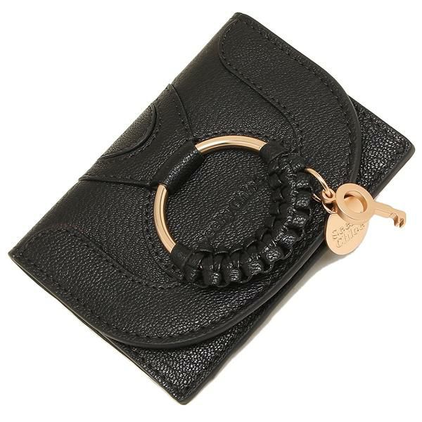 シーバイクロエ 小物 SEE BY CHLOE CHS20SP910305 001 HANA CARD CASE 名刺入れ・カードケース BLACK 詳細画像