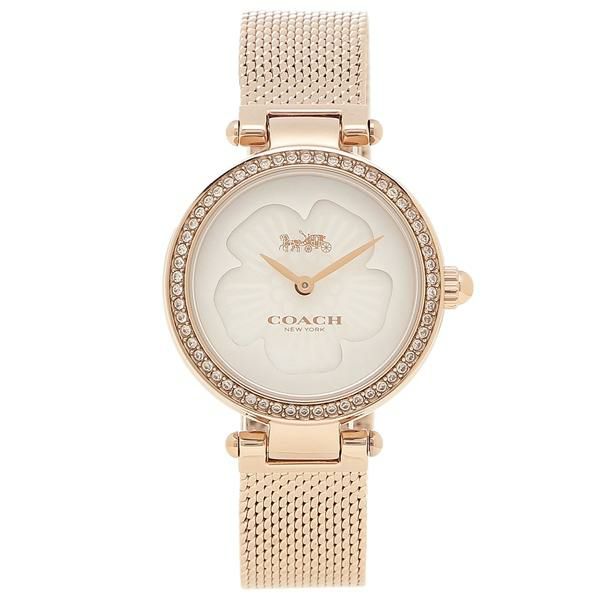 コーチ 時計 レディース パーク 26MM クォーツ ホワイト ピンクゴールド COACH 14503511