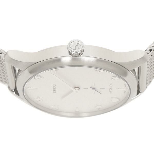 グッチ 時計 メンズ/レディース GUCCI YA126330 Gータイムレス 40MM 自動巻き レディース/メンズ 腕時計 ウォッチ シルバー 詳細画像
