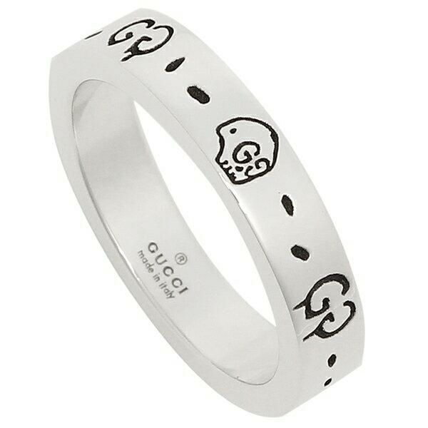 グッチ 指輪 ブランデッドレギュラー Gリング スターリングシルバー リング シルバー レディース メンズ Gucci 8106 Axes
