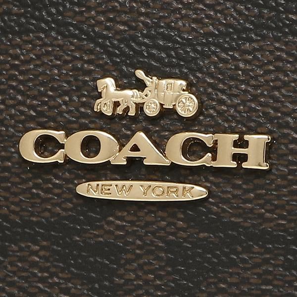 コーチ バッグ COACH 3036 IMAA8 シグネチャー キャンバス アンナ フォールドオーバー クロスボディ クラッチ レディース ショルダーバッグ ブラウン/ブラック 茶色 詳細画像