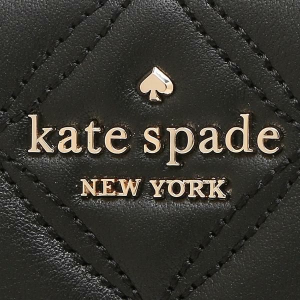 ケイトスペード 財布 KATE SPADE WLRU6340 001 NATALIA LARGE CONTINENTAL WALLET レディース 長財布 無地 ブラック 黒 詳細画像