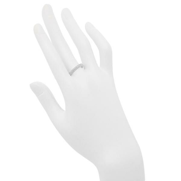 スワロフスキー リング アクセサリー SWAROVSKI STONE レディース 指輪 ホワイト/シルバー 詳細画像