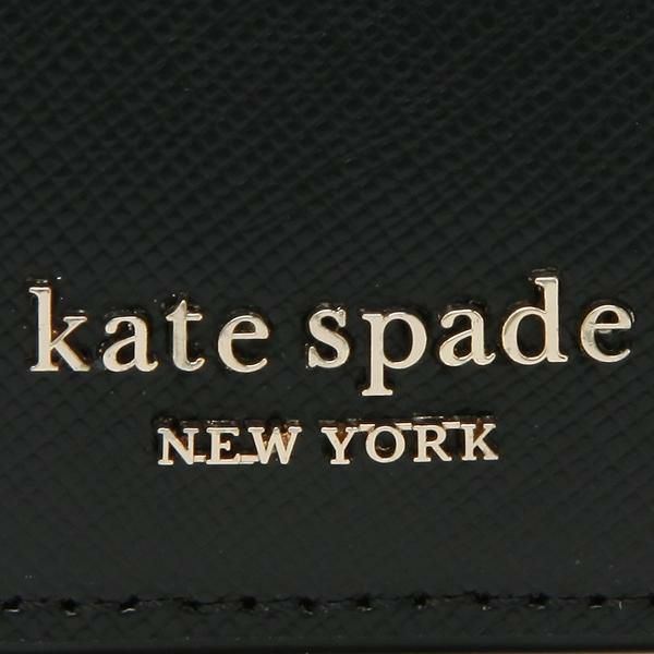 ケイトスペード コインケース KATE SPADE PWR00017 001 SPENCER COIN CARD CASE レディース コインケース カードケース 無地 BLACK 黒 詳細画像