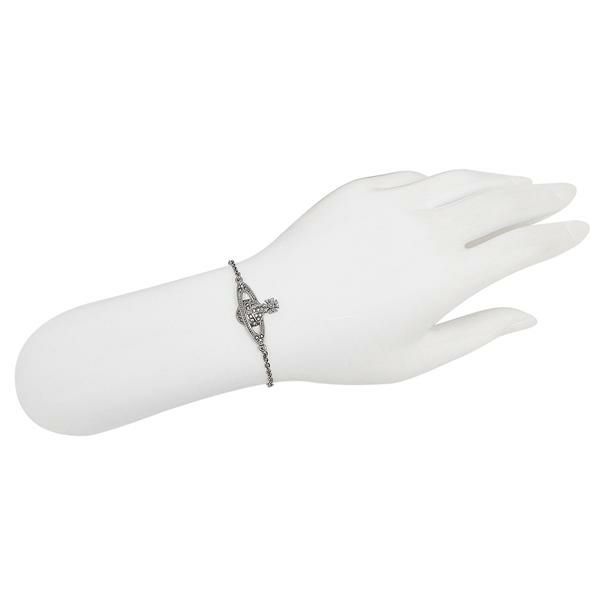 ヴィヴィアンウエストウッド ブレスレット アクセサリー VIVIENNE WESTWOOD 61020051 S108 741456B/4 MINI BAS RELIEF BRACELET レディース バングル ガンメタル 詳細画像