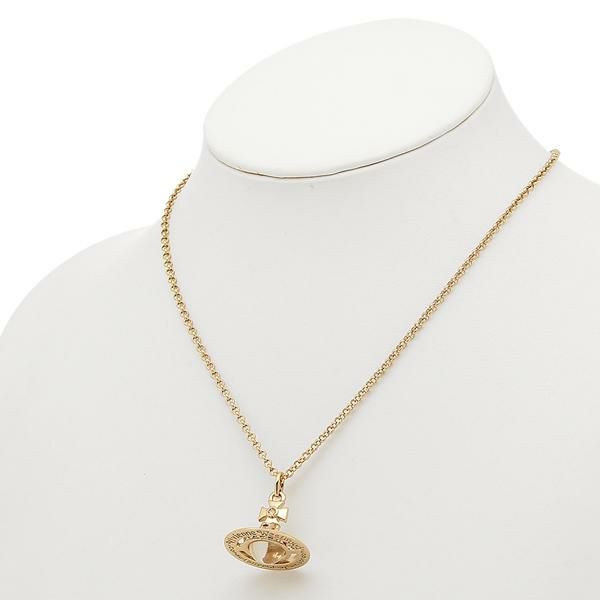 ヴィヴィアンウエストウッド ネックレス アクセサリー VIVIENNE WESTWOOD 63020097 R001 752014B/2 TINY ORB タイニーオーブ レディース ペンダント イエローゴールド 詳細画像