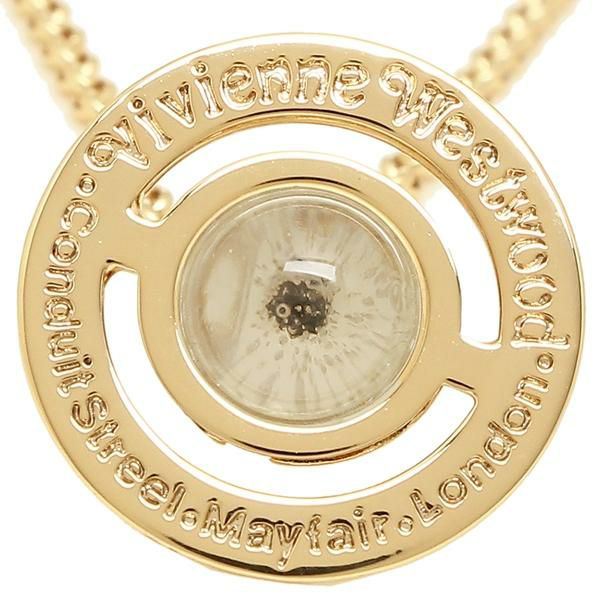 ヴィヴィアンウエストウッド ネックレス アクセサリー VIVIENNE WESTWOOD 63020097 R001 752014B/2 TINY ORB タイニーオーブ レディース ペンダント イエローゴールド 詳細画像