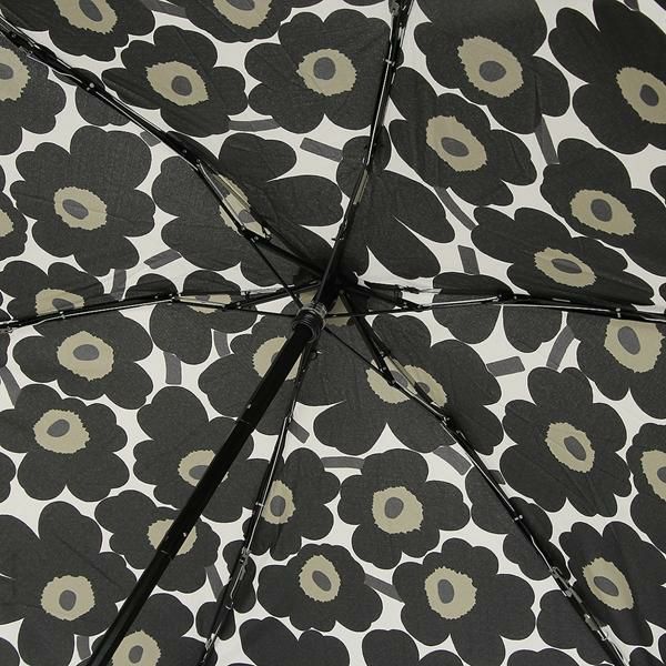 マリメッコ 傘 ピエニウニッコ 折りたたみ傘 ブラック レディース MARIMEKKO 048857 030 詳細画像