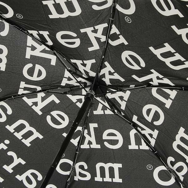 マリメッコ 傘 マリロゴ 折りたたみ傘 ブラック レディース MARIMEKKO 048859 910 詳細画像