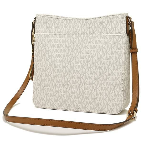 マイケルコース バッグ MICHAEL KORS 30H6GTVM3V 150 JET SET TRAVEL MESSENGER レディース ショルダーバッグ VANILLA 白 詳細画像