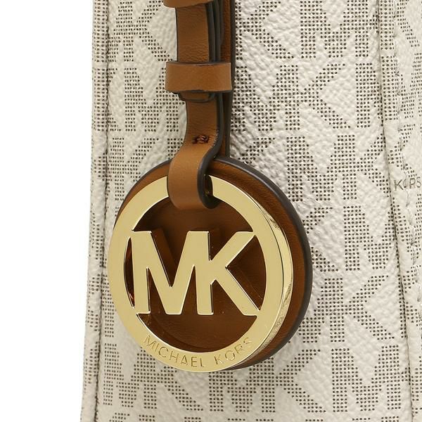 マイケルコース バッグ MICHAEL KORS 30H6GTVM3V 150 JET SET TRAVEL MESSENGER レディース ショルダーバッグ VANILLA 白 詳細画像