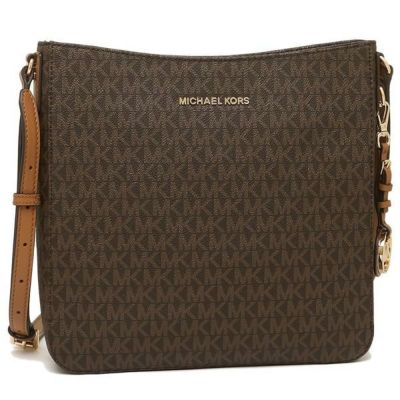 マイケルコース バッグ MICHAEL KORS 30H6GTVM3V 200 JET SET TRAVEL MESSENGER レディース ショルダーバッグ BROWN 茶色