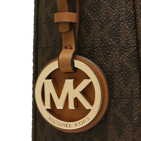 マイケルコース バッグ MICHAEL KORS 30H6GTVM3V 200 JET SET TRAVEL MESSENGER レディース ショルダーバッグ BROWN 茶色 詳細画像