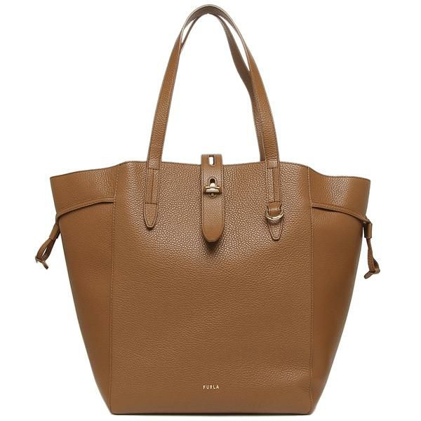 フルラ バッグ FURLA BZO5FUA HSF000 03B00 NET L TOTE ネット レディース トートバッグ 無地 COGNAC h 茶色 A4対応 詳細画像