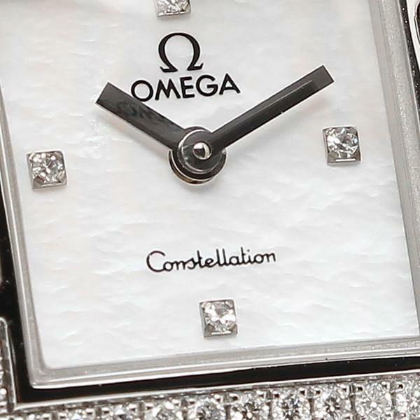オメガ 時計 OMEGA 1528.76 コンステレーション CONSTELLATIO?N クアドラ 24MM クォーツ レディース腕時計ウォッチ ホワイトパール 詳細画像
