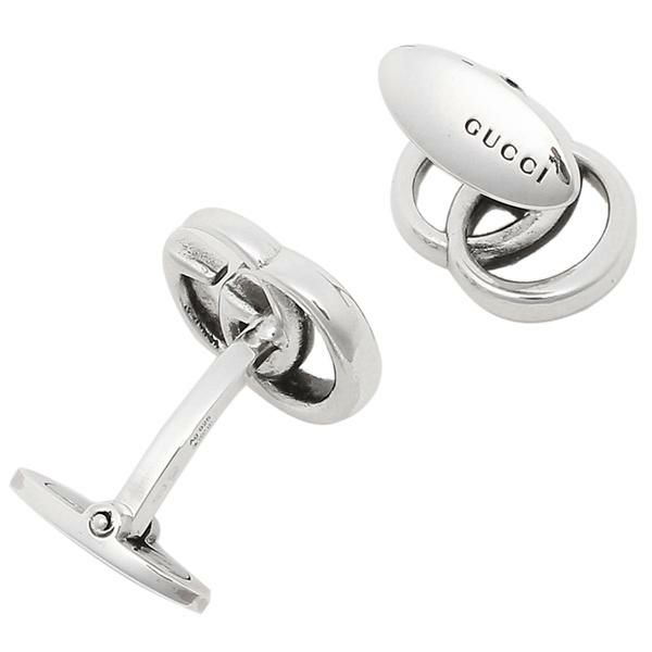 グッチ カフリンクス アクセサリー GUCCI 577299 J8400 0811 GG MARMONT レディース メンズ シルバー 詳細画像