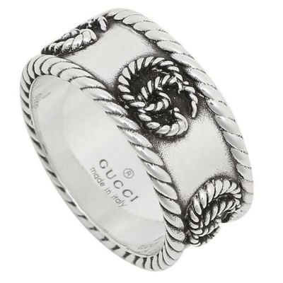 グッチ リング レディース メンズ Gucci J8400 8106 インターロッキングgチャーム 指輪 シルバー アクセサリー Axes グッチ リング レディース メンズ Gucci J8400 8106 インターロッキングgチャーム 指輪 シルバー アクセサリー Axes